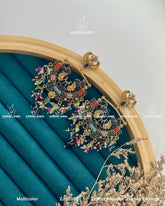 Zeenat Peacock Jhumka Earrings | ZAROSH JEWEL